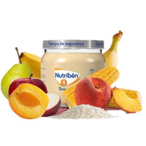 Nutribén Boião Boião 6 Frutas C/ Cereais 4m 120g