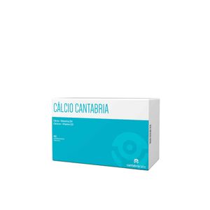 Cálcio Cantabria Comp Cálcio/vitamin D3 60