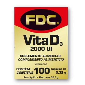 Fdc Vita D3 Cáps 2000ui 100