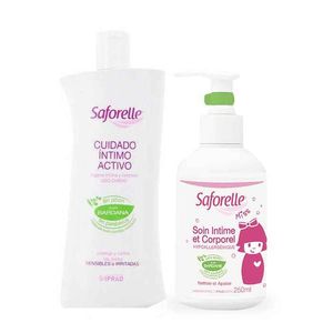 Saforelle Promo Sol Lavagem Íntima 500ml + Oferta Saforelle Miss 250ml