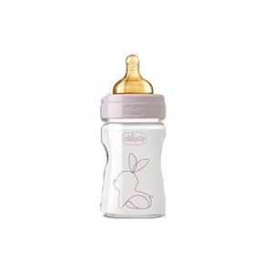 Chicco Biberão Original Touch Bib Plást Menina 150ml Tet Látex 0m+