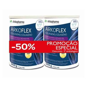Arkoflex Promo Duo Pó Colagénio Sabor Limão 2x360g + Desc 50% 2ª Embalagem