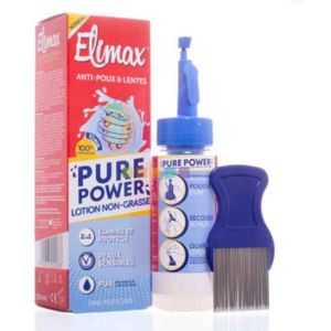 Elimax Loção Não Oleosa Pure Power Piolhos/lêndeas 100ml