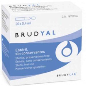Brudyal Sol Oft Hidrat Monodose 20x0.4ml
