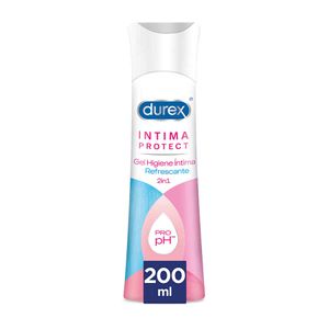 Durex Intima Protect Gel Higiene Íntima Refrescante 2 em 1 200ml