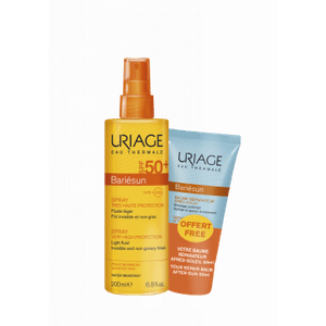 Uriage Bariesun Promo Spray Spf50+ 200ml + Oferta Báls Reparador Pós-solar 50ml