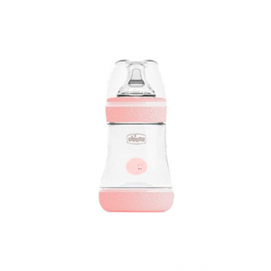 Chicco Biberão Perfect 5 Bib Plást Rosa 150ml Tet Silic Fluxo Lento