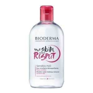 Sensibio H2o Água Micelar Desmaq Edição Limitada Your Skin Deserves Respect 500ml