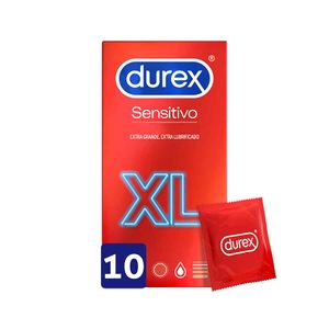 Durex Sensitivo Preservativo Xl 10
