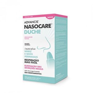 Advancis Nasocare Duche Irrigador Nasal 240ml + Saq Sol Isotónica 6x10ml