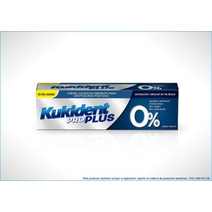 Kukident Pro Plus 0% Creme Prótese Dent 40g
