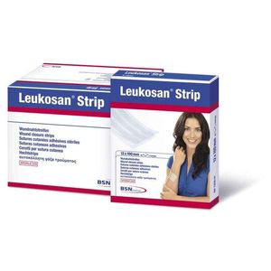 Leukosan Strip Tira Sutura 6mmx38mm 6 + Tira Sutura 6mmx75mm 3
