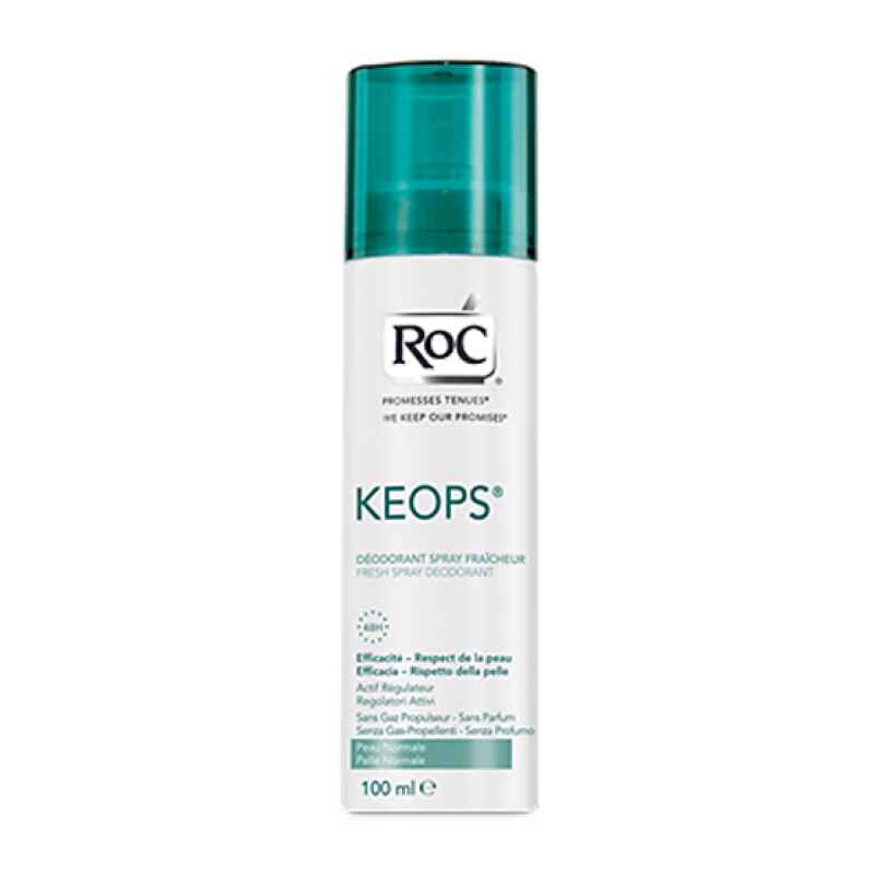 Roc Keops Deo Spray Fresco 100ml Nossa Farmácia A sua farmácia
