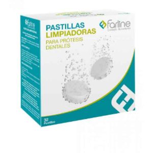 Farline Pst Limpeza Prótese Dent 32