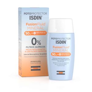 Fotoprotector Isdin Fusion Fluid Mineral Spf50 50ml
