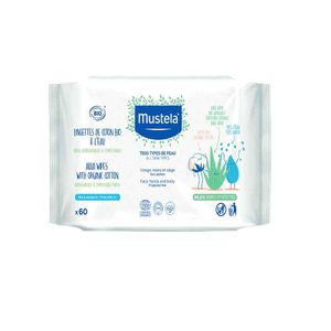 Mustela Bebé Toalhete Água C/ Algodão Bio 60
