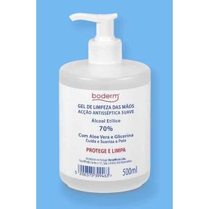 Boderm Gel Mãos 70% Álcool 500ml