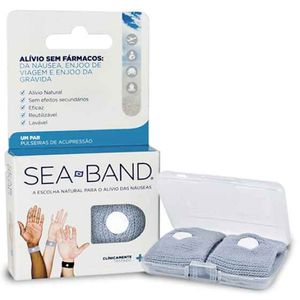 Sea-band Pulseira Adulto Cinzenta 2