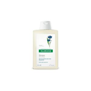 Klorane Centáurea Azul Champô Reflexo Prateado Cabelo Grisalho/branco 200ml