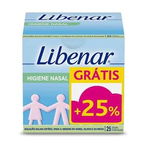 Libenar Promo Soro Fisiol 25x5ml C/ Oferta 25%
