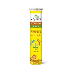 Aquilea Vitamina C + Zinco Comp Eferv Laranja 14