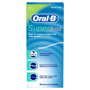 Oral B Super Floss Fio Dent 50m