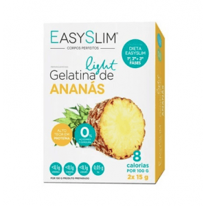 Easyslim Pó Saq Gelatina Light Ananás C/ Stevia 2x15g