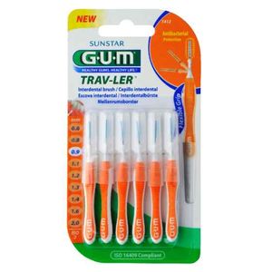 Gum Trav-ler Escovilhão Interdentário Fino Cilíndrico 1412 6