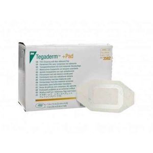 Tegaderm + Pad Penso Estéril Transparente C/ Compressa Absorv 5cmx7cm 5