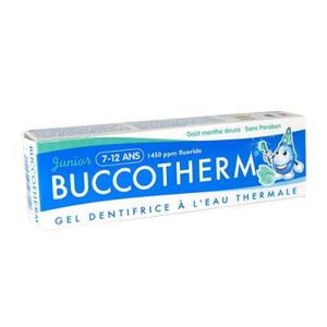Buccotherm Júnior Gel Dent Menta Nat 7-12anos 50ml
