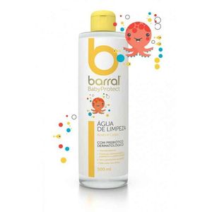 Barral Babyprotect Água Limpeza Rosto/corpo 500ml