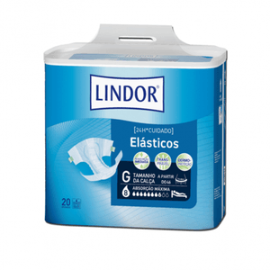 Lindor Dermo Fralda Acamados Gde 20