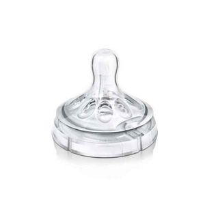 Avent Tetina Natural Tet Silic Fluxo Méd 3m+ 2