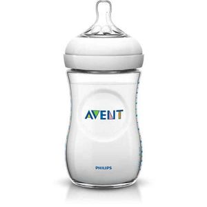 Avent Biberão Natural Bib Plást 260ml Tet Silic 1m+