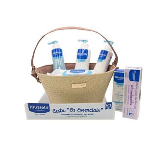 Mustela Bebé Cesta Essenciais Rosa 2014