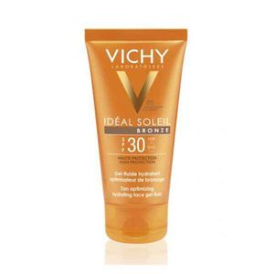 Idéal Soleil Gel Fluido Hidrat Bronzeado P Sens Spf30 50ml