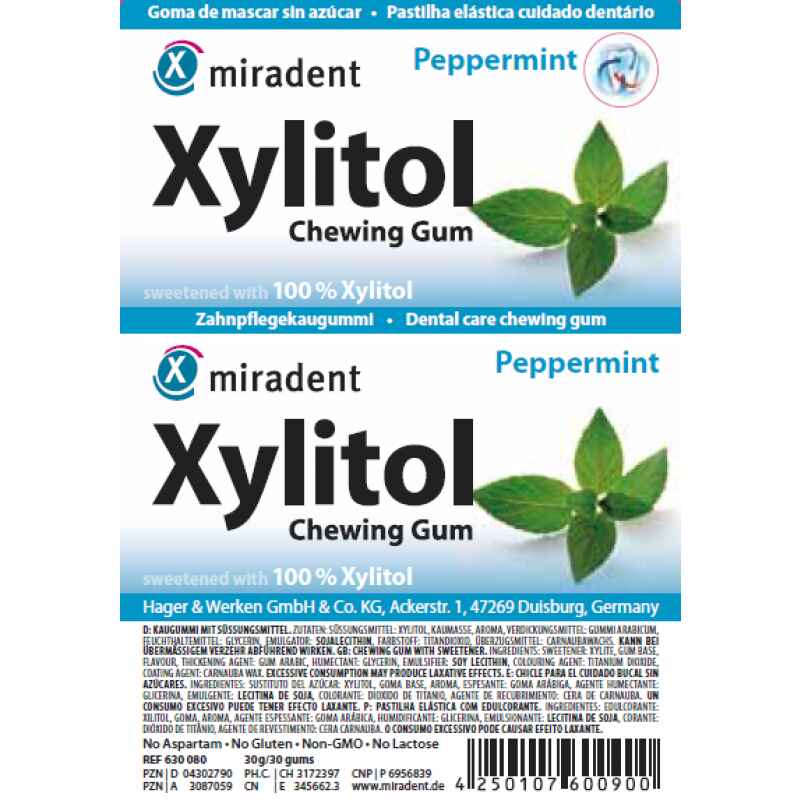 Xylitol Pst Elástica Hortelãpimenta 30 Nossa Farmácia A sua farmácia online que entrega em