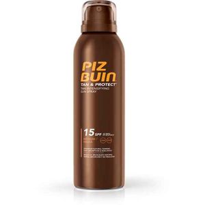 Piz Buin Tan & Protect Spray Solar Intensificador Bronzeado Spf15 150ml