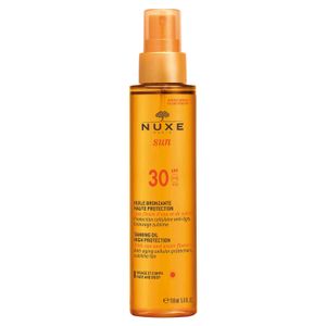 Nuxe Sun Óleo Bronzeador Rosto/corpo Spf30 150ml