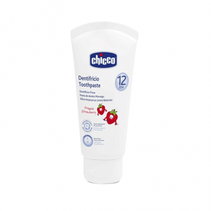 Chicco Pasta Dentária Morango 12m+