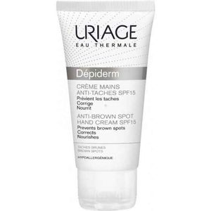 Uriage Depiderm Creme Mãos Manchas Spf15 50ml
