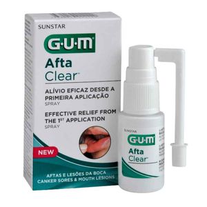 Gum Afta Clear Spray S/ Álcool 15ml