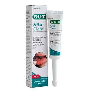Gum Afta Clear Gel Bucal S/ Álcool 10ml