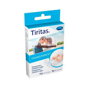 Tiritas Transparent Penso Transparente Resistente Água 2 Tam 20