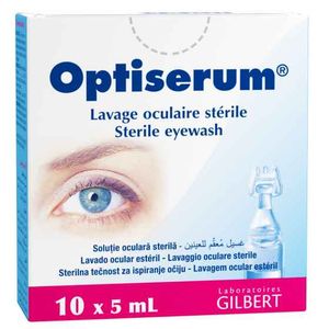 Optiserum Sol Estéril Lavagem Ocular 10x5ml
