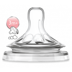 Avent Tetina Natural Tet Silic Fluxo Variável 3m+ 2