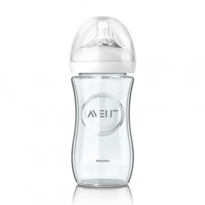 Avent Biberão Natural Bib Vidro 240ml Tet Silic 1m+