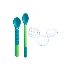 Mam Feeding Spoons & Cover Colher Termosensível 6m+ 2