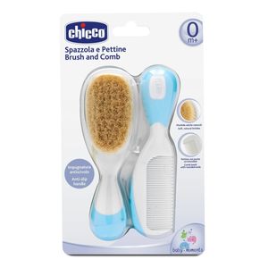 Chicco Cabelo Conj Escova / Pente Cerda Azul