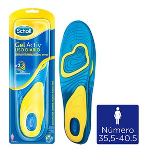 Dr. Scholl Gelactiv Diário/sport/prof Palmilha Uso Diário Mulher T38-42 2